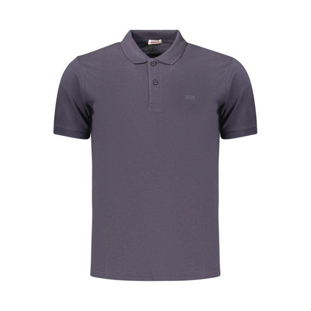 Rifle Blue Cotton Men's Men's Polo